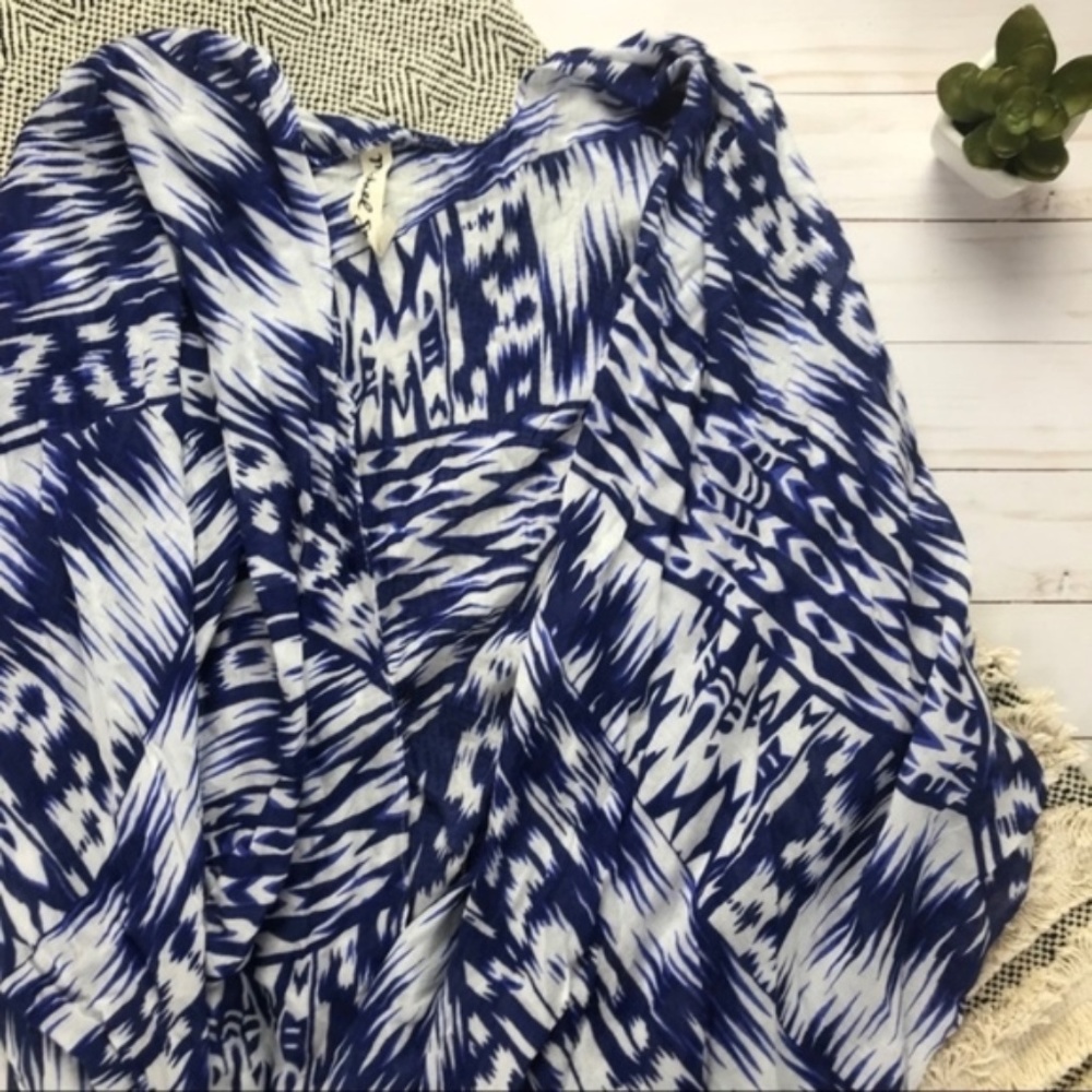 Michael Stars Tribal Print Wrap